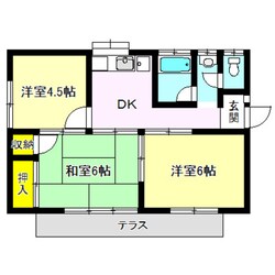 高崎駅 徒歩38分 1階の物件間取画像